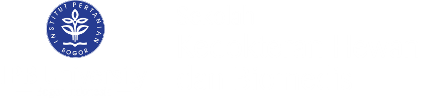 B- Logo IPB University Vertical Putih