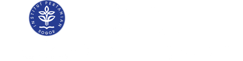 E- Logo IPB University Vertical Putih