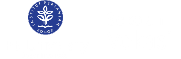 J- Logo IPB University Vertical Putih